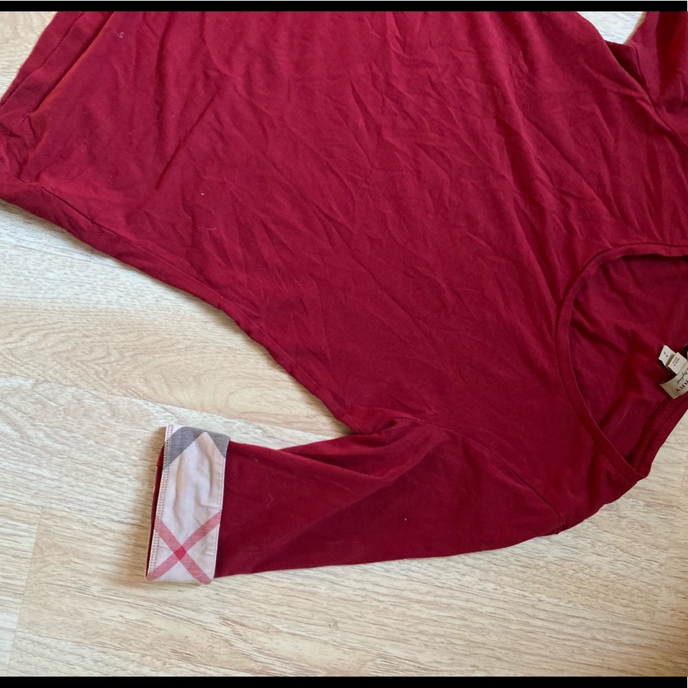 Burberry Quarter Sleeve top